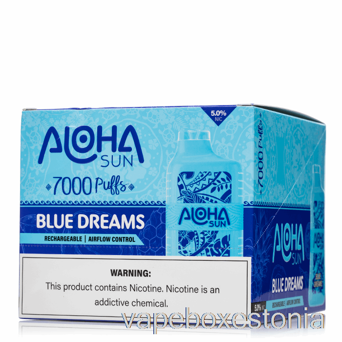 Vape Box Estonia [10-pack] Aloha Sun 7000 ühekordne